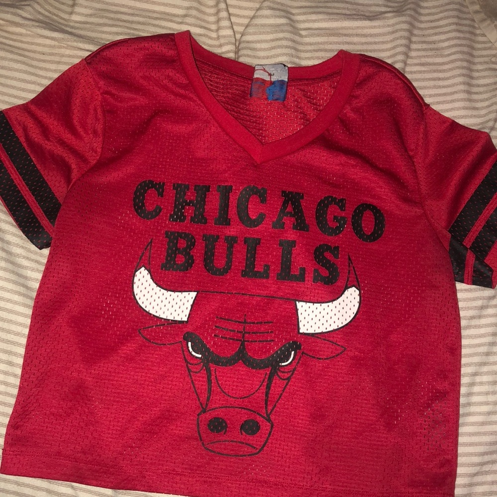 Chicago bulls crop top ❤️